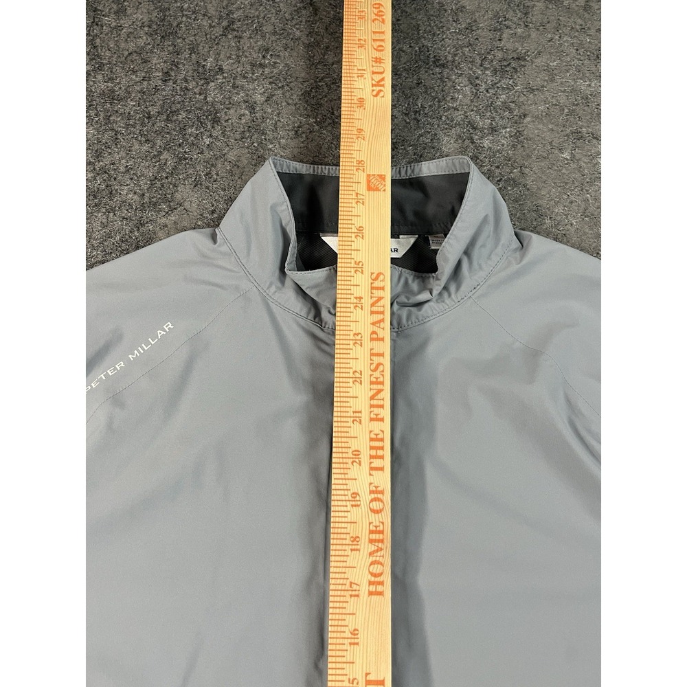 Peter Millar Hyperlight Shield Half Zip Mens M Go… - image 8
